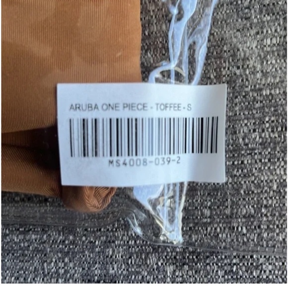 MONDAY SWIMWEAR Aruba One Piece - Toffee - Picture 9 of 9